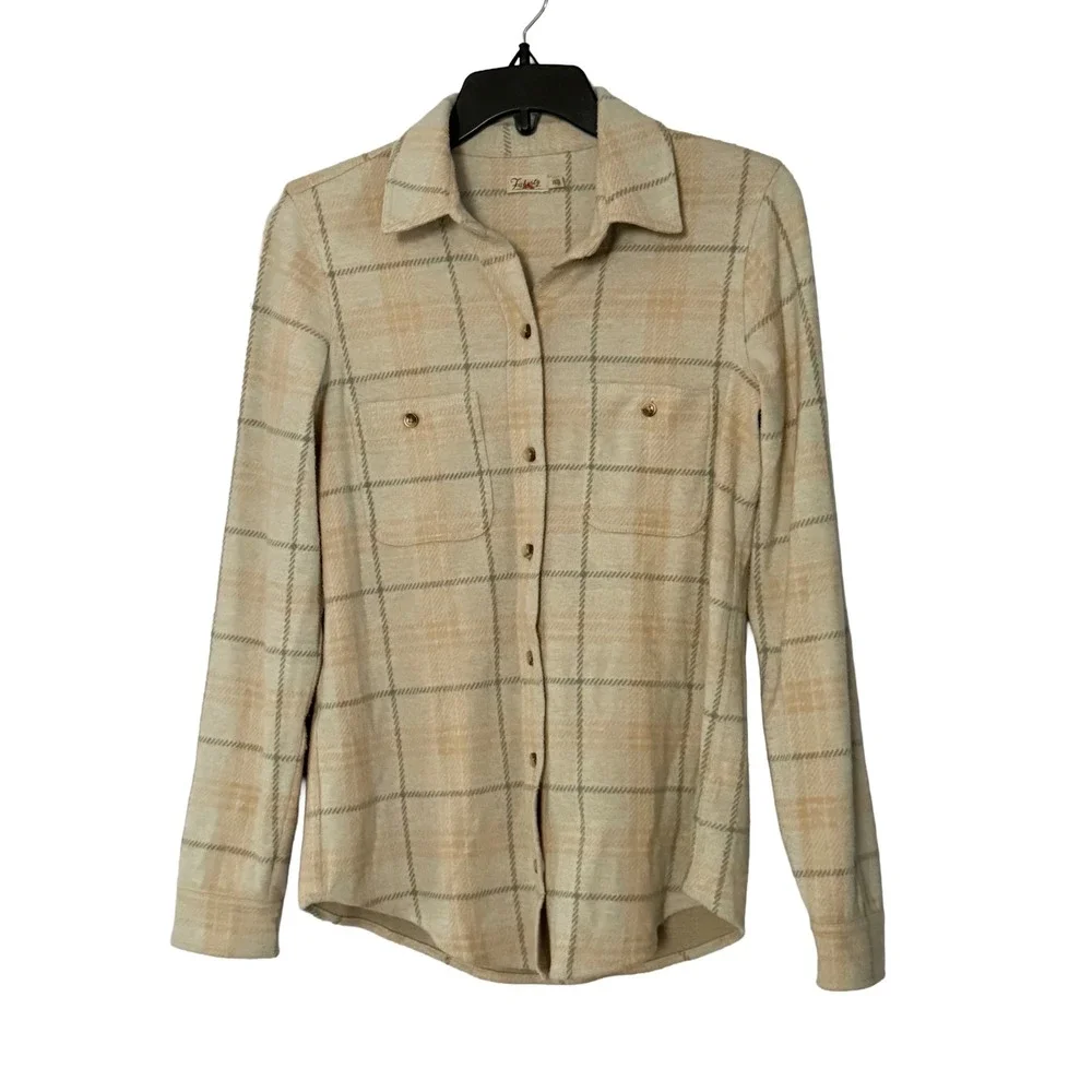 Faherty Legend Sweater‎ Button Down Shirt Top in Narragansett Plaid - XSmall